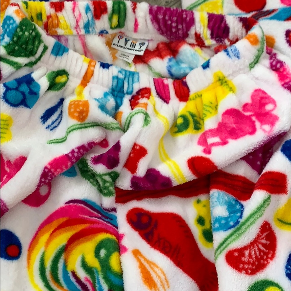 Dylan’s Candy Bar Fleece Pants S